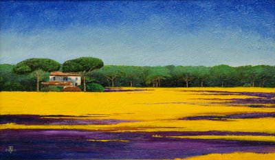 Tuscan Landscape, 2010 by Trevor Neal